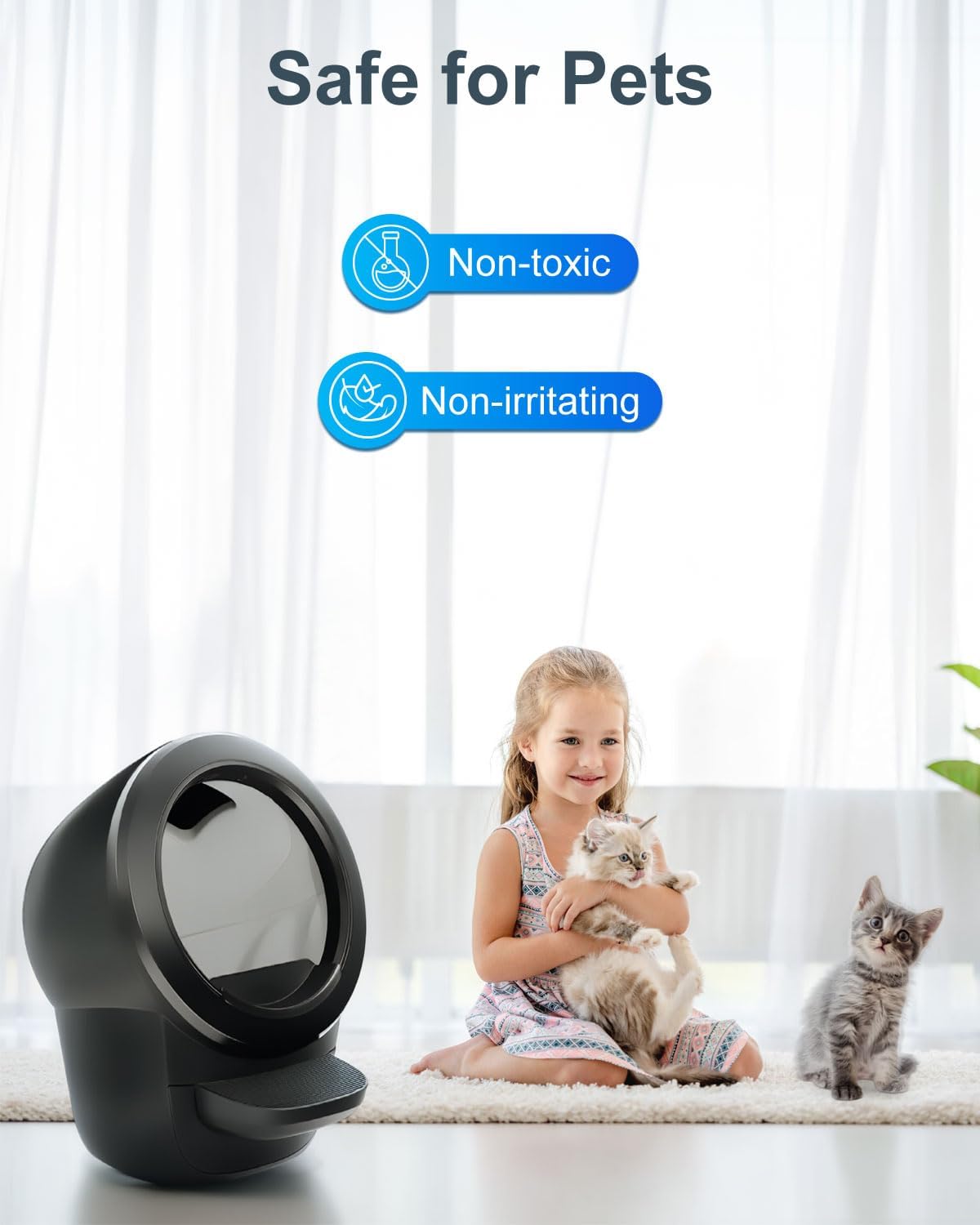 Harich CurLife pet care accessory refills showing standard packet sizing.