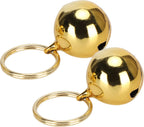 2pcs Rust Anti Lost Copper Bells Extra Loud Pair of Cat Dog Brass Portable Bells Collar Charm Bells for Save B - Image 9
