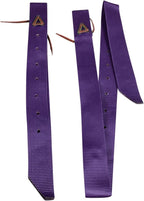 The complete Hilason single nylon cinch tie strap and off billet kit for horse saddle replacement.