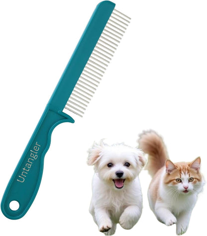 Super-Groom Combs with Smooth Rotating Teeth for Painless Mat Removal (Royal Purple, 22 Coarse-Teeth) - Image 11