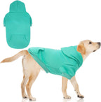 KOOLTAIL Dog Hoodie for Small Medium Large Dogs, Soft and Warm Pet Sweater with Leash Hole and Pocket Boy Girl, Puppy Fall Winter Jacket Clothes, French Pitbull Cold Weather Coat Sweatshirt, Black M - Image 9