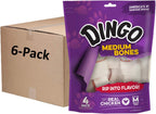 Dingo 156095 Rawhide Bones For Small Dogs, Chicken,White, 6-Count, 8 Ounces - Image 10