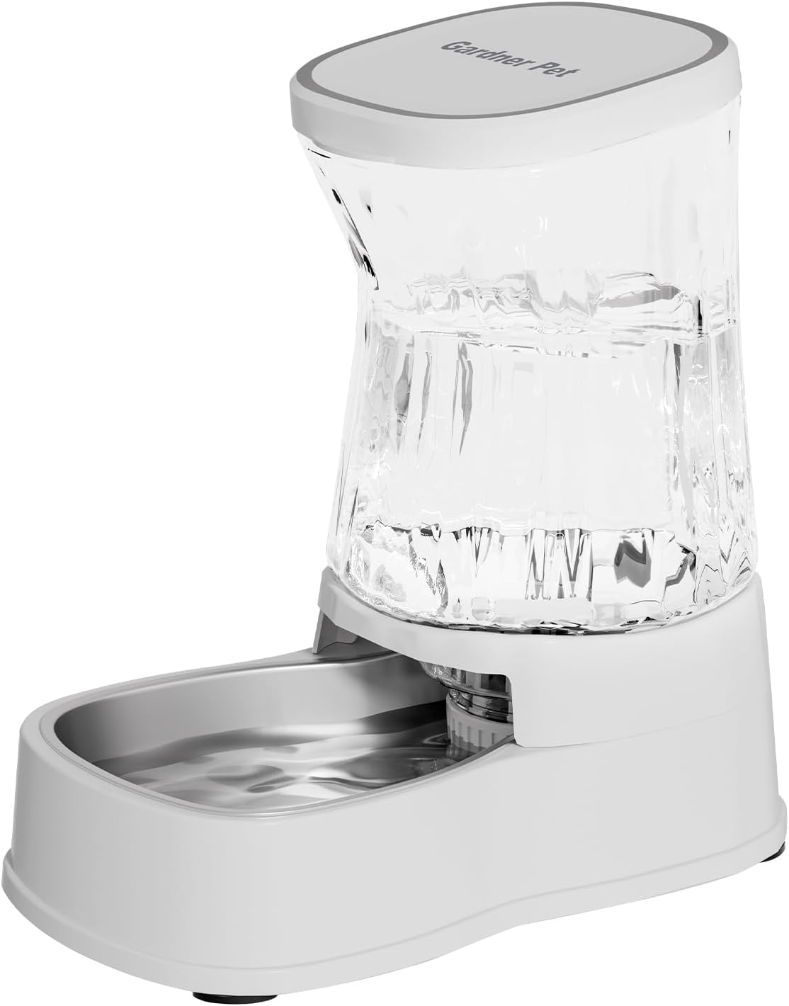 Gardner Pet Automatic Dog Water Dispenser Gravity Stainless Steel Water Waterer Feeder, 100% BPA-Free Large Capacity Water Feeding Bowls for Medium & Large-Sized Dogs Cats Other Pets -(1 Gallon) - Image 9