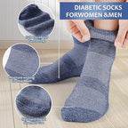 Close up of Bulinlulu hand-linked seamless toe construction