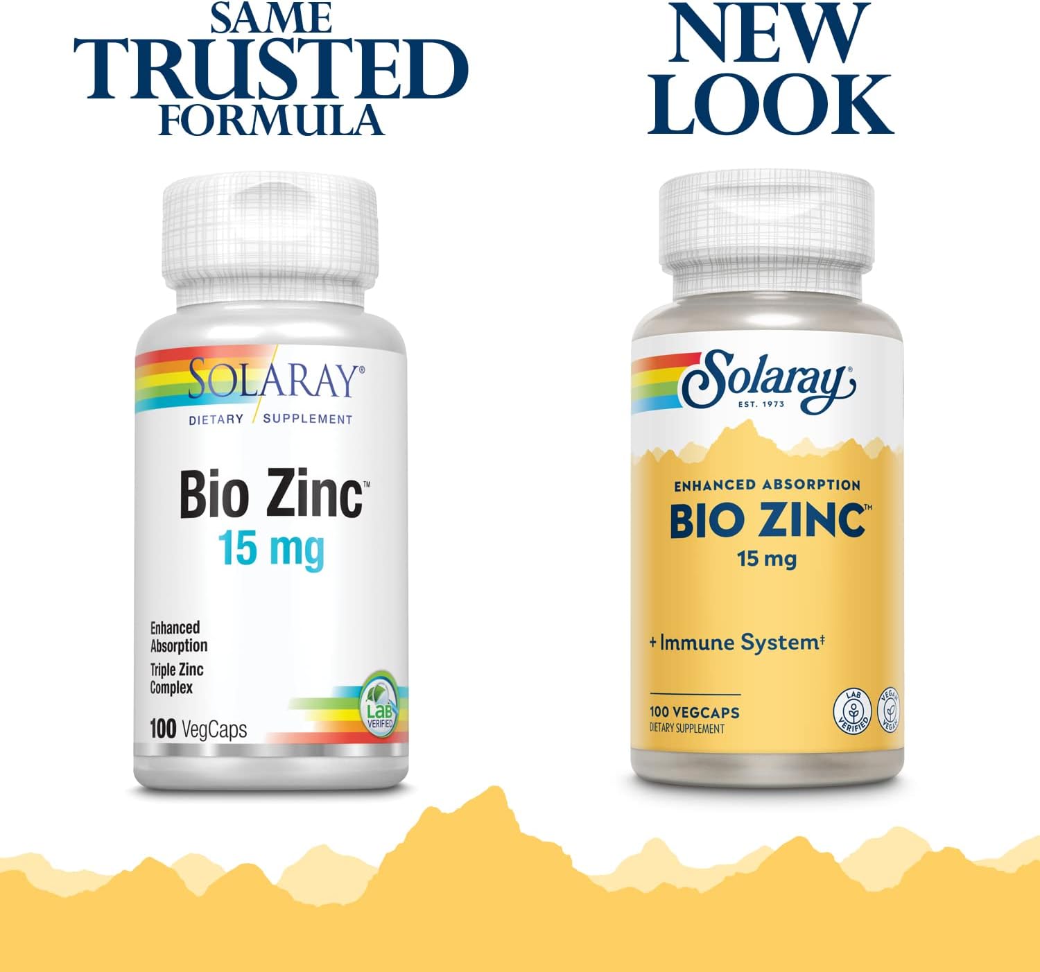 Solaray Bio Zinc 15 mg | Triple Zinc Complex for Healthy Immune System, Endocrine & Cell Function Support | 100 VegCaps - Image 3