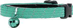 BirdsBeSafe(R) Break Away Cat Collar with Bell, Reflective Thread for Night Visibility, Comfortable Elastic Stretch Cat Collar to Protect Cat from Getting Stuck in The Garden. - Image 13