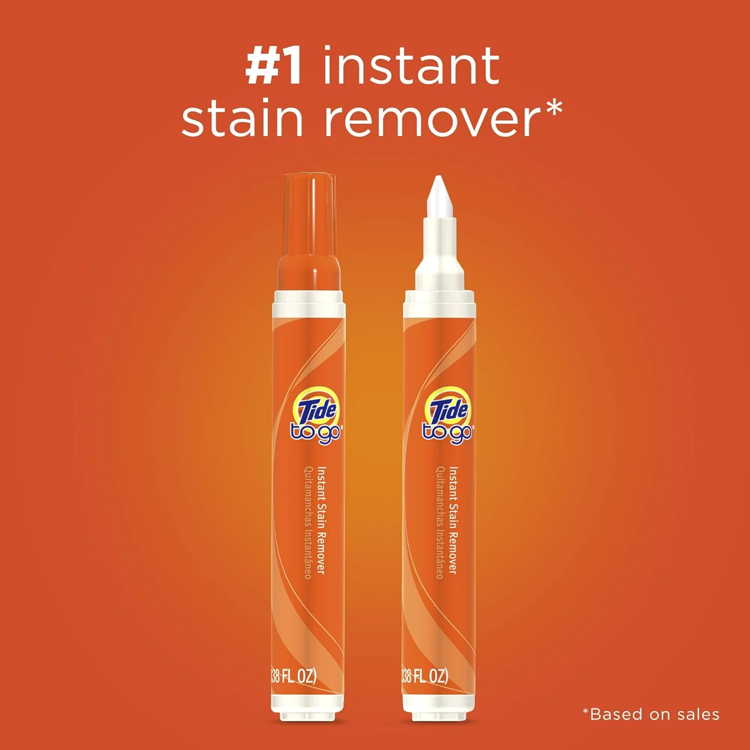 Tide Pen Stain Remover for Clothes, Tide To Go Pen, Instant Stain Remover Pen & Spot Cleaner, Portable & Travel-Friendly, 3 Count (Pack of 1) - Image 5