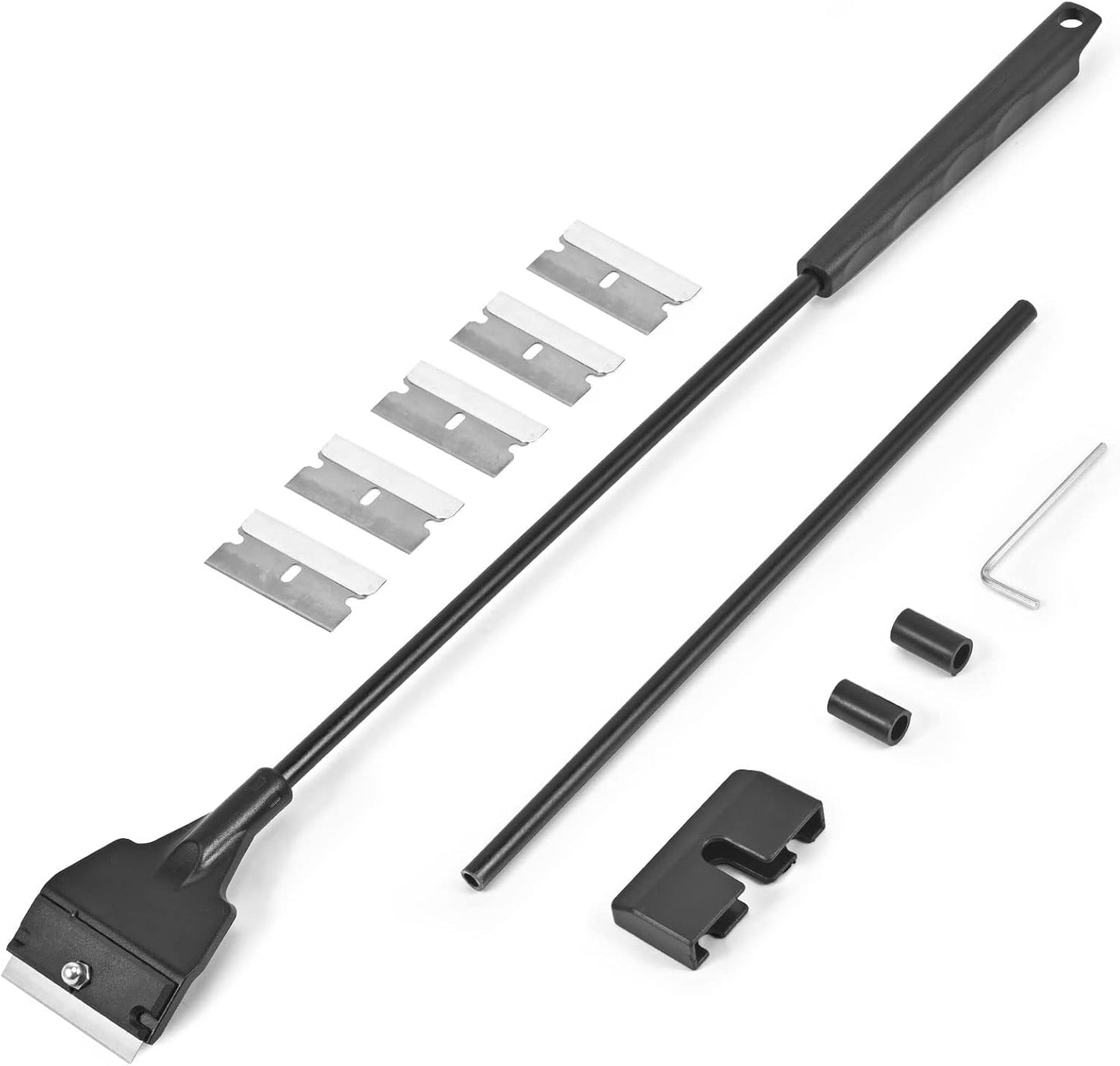 Olaismln fish tank scraper front view handheld aquarium algae cleaner