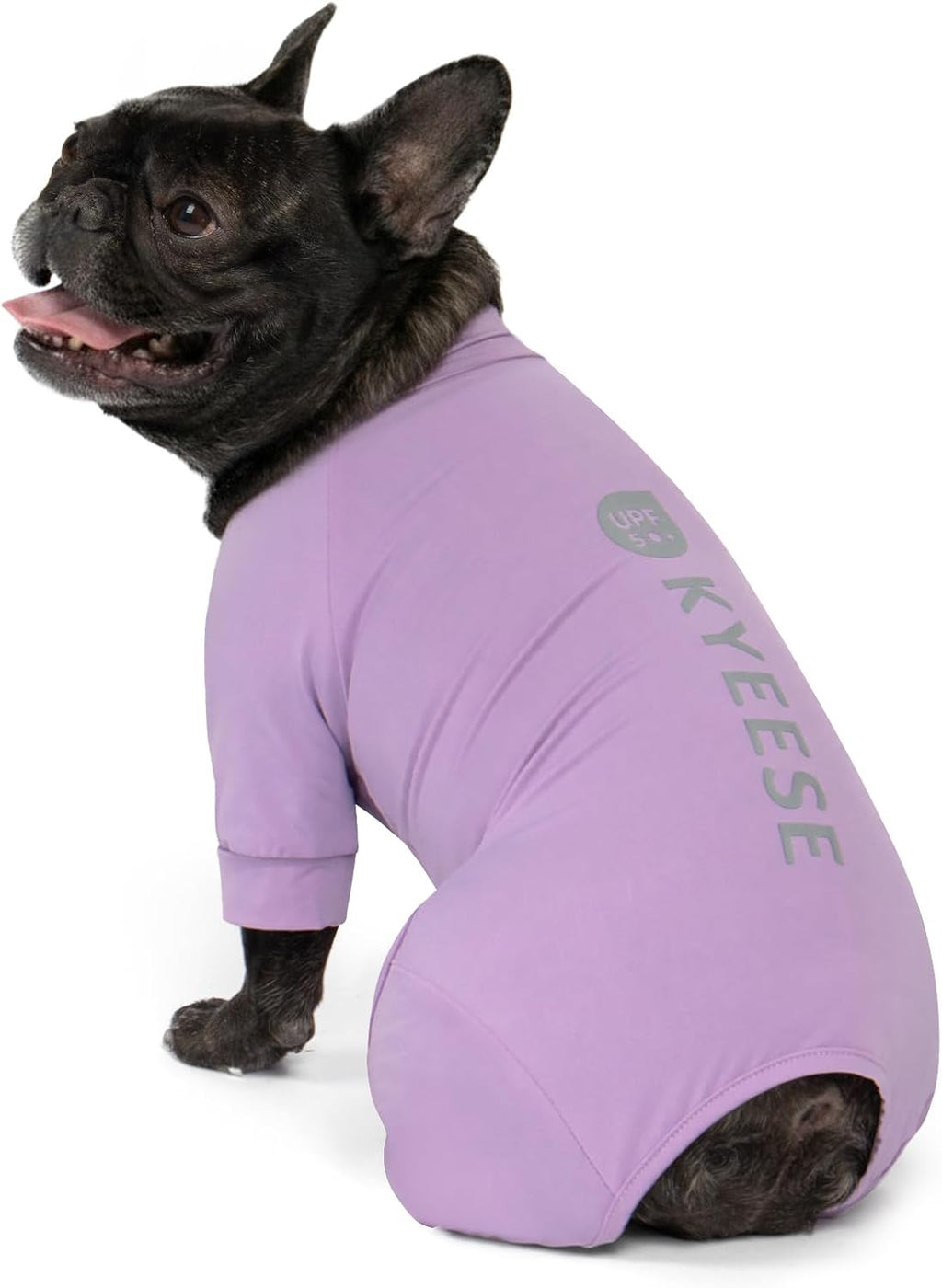 KYEESE UV Protection Dog Shirt, UPF 50+ Cooling Summer Jumpsuit for Small Dogs, Breathable Reflective Shedding Control Dog Sun Shirts, Quick-Dry Dogs Onesie Pet Clothes, Blue, M - Image 11