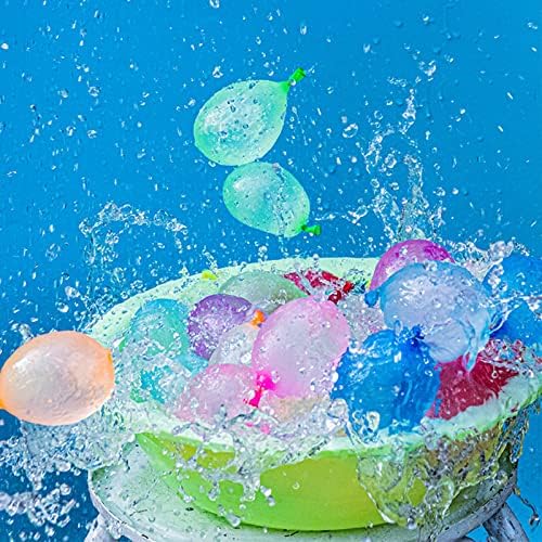 Assorted colorful biodegradable latex balloons inflated to six inches for festive celebrations.
