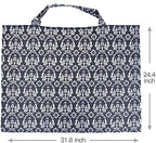 UHINOOS nursing cover folded inside a diaper bag