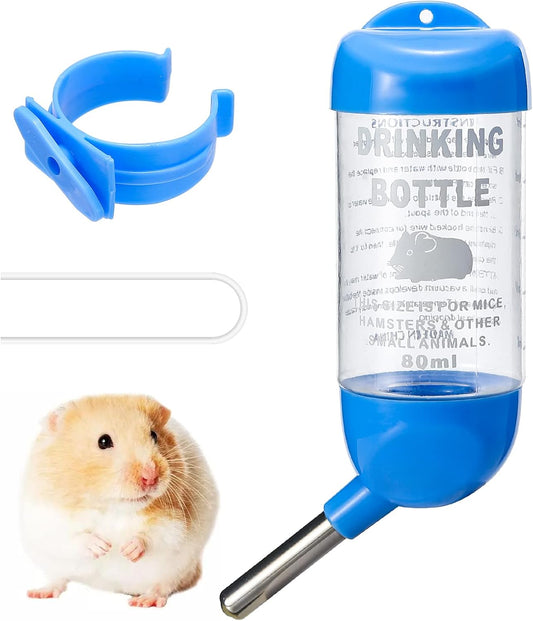 PStarD Moon Small Animals Water Bottle - Bunny, Hamster, Guinea Pig, Rabbit, Chinchilla, Gerbil, Groundhog, Squirrel (2.7 oz) - Image 1