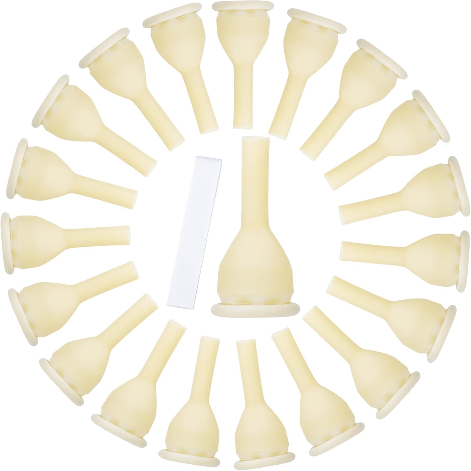 BeHerk 35mm latex condom catheters front view