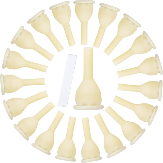 BeHerk 35mm latex condom catheters front view