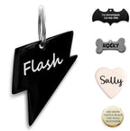 ADOGINTHEHOUSE authentic USA imported personalized steel dog tag accessory