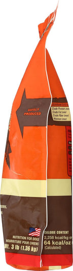 Primal canine beef formula dog food serving size representation