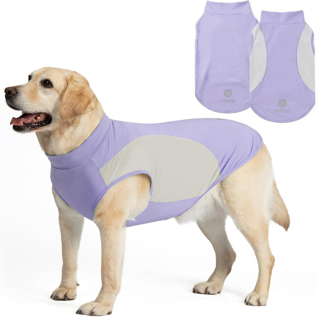 KYEESE 2Pack Dog Cooling Shirt with UPF 50+ UV Protection, Purple, XL | Reflective Design, Cool Touch, Gentle on Sensitive Skin, Lightweight, Quick Dry, Dog Sun Shirt for Outdoor Activities - Image 11