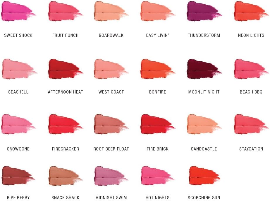 Lightweight non sticky NYX cosmetics product presentation on studio backdrop