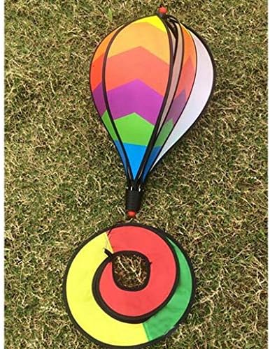 Syhonic wind spinner hanging from a porch for outdoor decoration