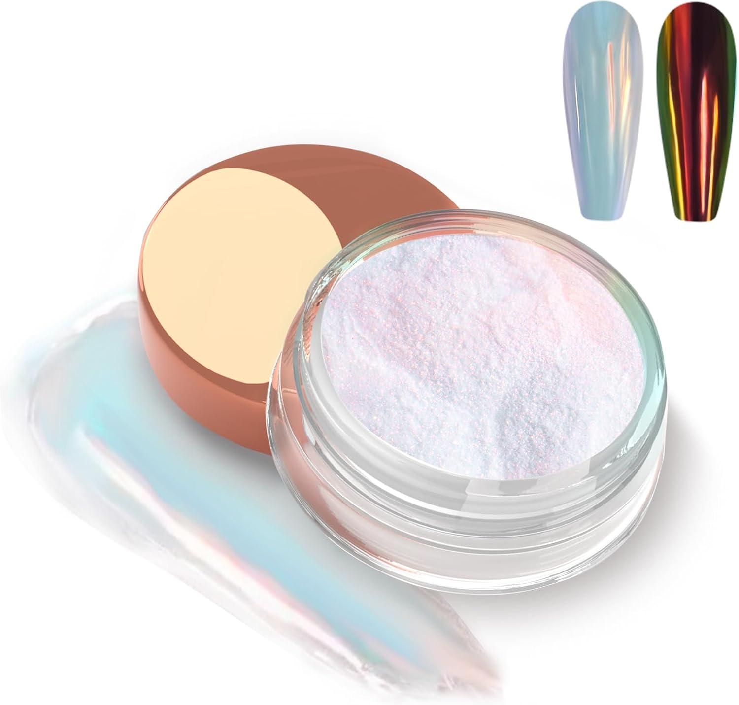 Allstarry Unicorn Chrome Nail Powder front view packaging