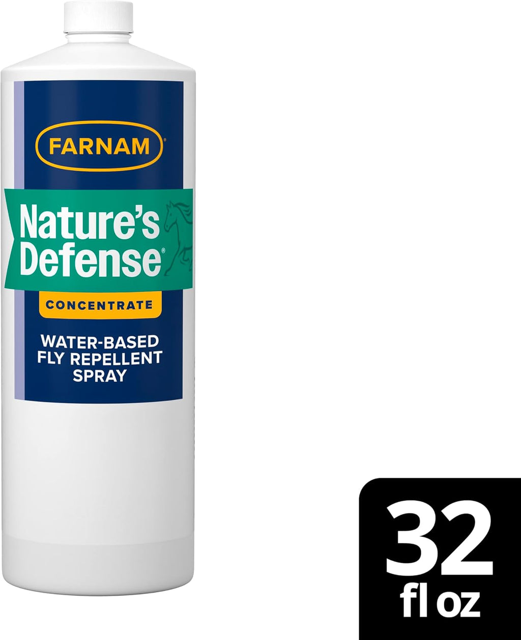Farnam Nature's Defense Concentrate, Water-Based Botanical Fly Repellent Spray for Horses, Ideal for Sensitive Skin, 32 oz - Image 13