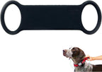 DraCra stretchable dog and cat collar identity tag holder displaying durability and flexibility.