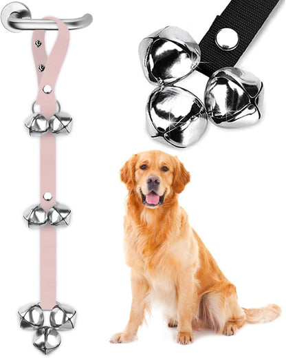 BLUETREE Dog Doorbells Premium Quality Training Potty Great Dog Bells Adjustable Door Bell Dog Bells for Potty Training Your Puppy The Easy Way - 7 Extra Large Loud 1.4 DoorBells - Image 12