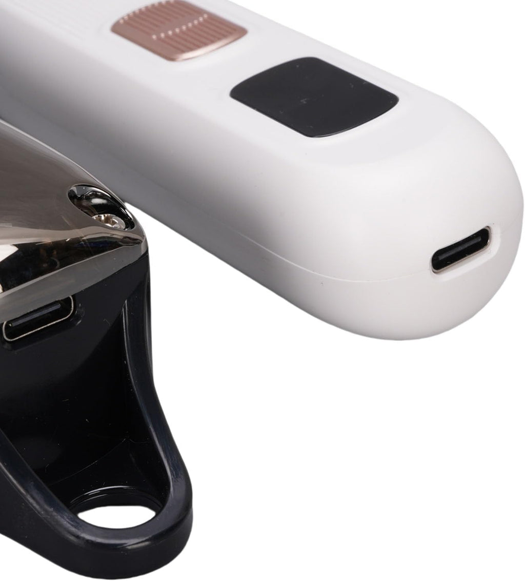 Quiet low-vibration pet paw and face trimmer designed to prevent grooming anxiety in domestic cats