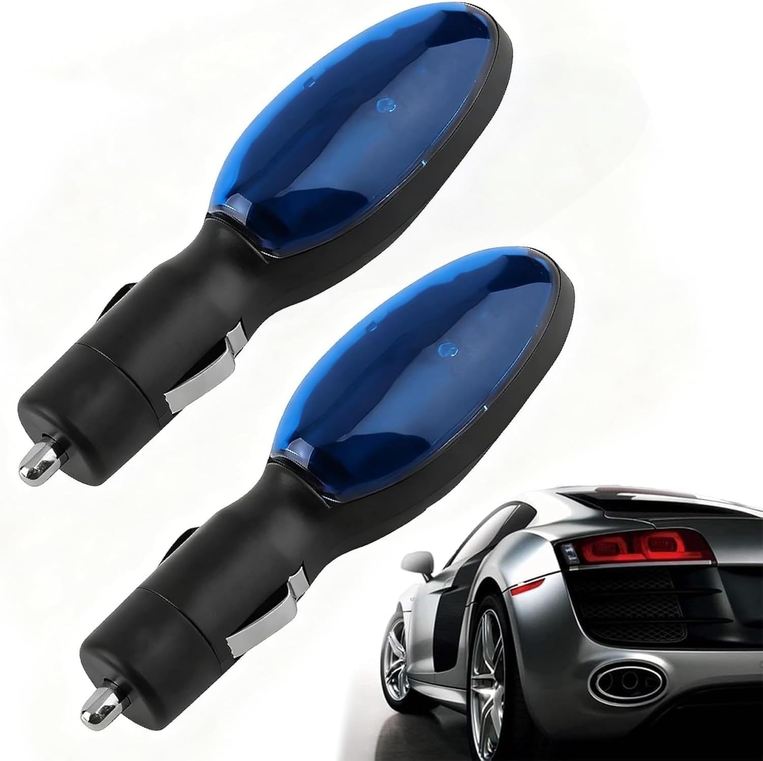 Generic Fuelsync Gas Saver front view of the two piece plug in automotive accessory