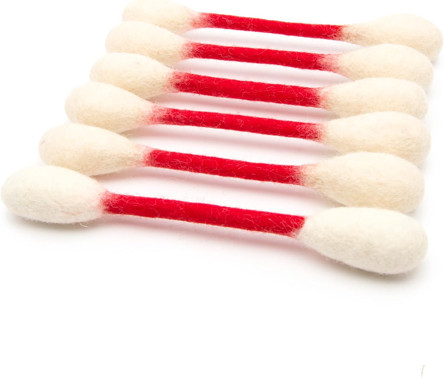 Glaciart One Swabs Cat Toys with Catnip - 6 Pk | Durable for Chew, Cute Cat Toys Interactive Kitty for Boredom, Exercise, & Play | Filled w/Organic Catnip for Anxiety & as Digestive Aid | Gift Idea - Image 12