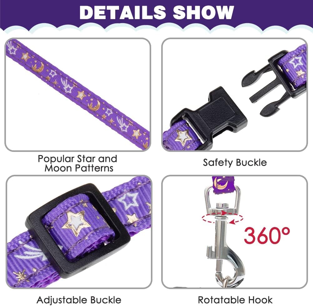 Packaging contents of PAWCHIE 3-in-1 outdoor walking kit for cats