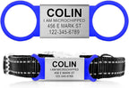 Personalized Dog Tag for Pets - No Noise - Engraved Dog Name Tag - Slide On Cat ID Tags - Custom Collar Tags for Small, Medium, Large Dogs and Cats - Silent Customized Puppy Identification Tags - Image 15