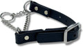 Jim Hodges Dog Training Martingale Collar front view for professional no pull obedience training.