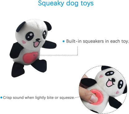 Close up of the non toxic cotton material on the hand stitched animal puppy toy.