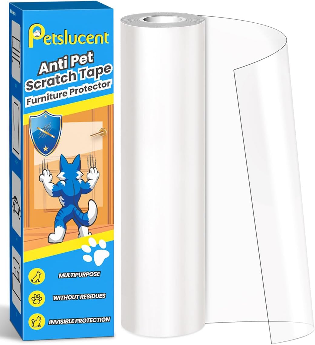 Residue free removal of Petslucent tape from couch