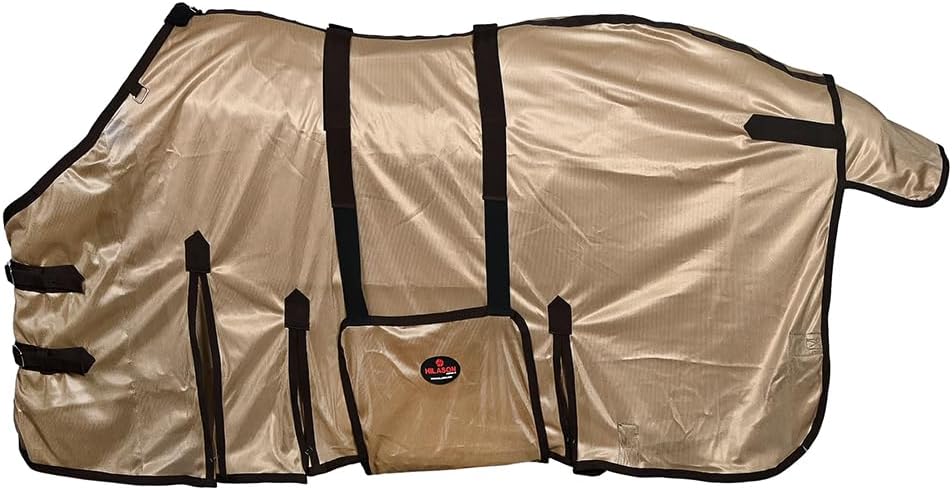 HILASON Fly Sheet for Horses - Summer Mesh UV Protection from Flies and Mosquitoes - Image 11