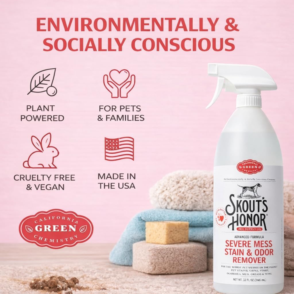 Skout's Honor 35 Ounce dog carpet deodorizer spray
