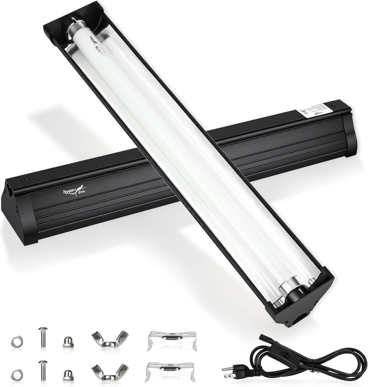 UVB Light for Reptiles Bearded Dragon, T5 UVB Reptile Light Fixture HO UVB Bulb Lighting Combo Kit 10.0 8W UVA UVB Reptile Light Bulb Terrarium Lamp Tube Bar for Snake Gecko Turtle Lizard, 12 Inch - Image 11