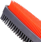 Godiyyer pet hair brush being washed under water