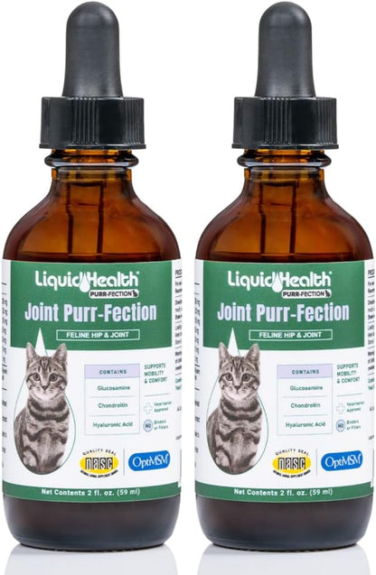 Liquidhealth USA made hip and joint support liquid for cats 2.3 fluid ounce