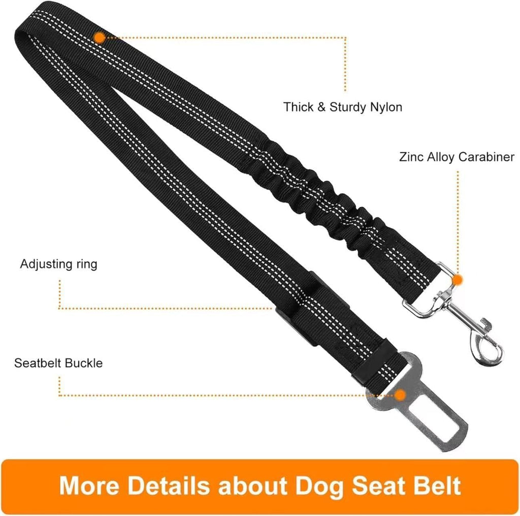 Petangel dog safety harness leash with elastic bungee tether