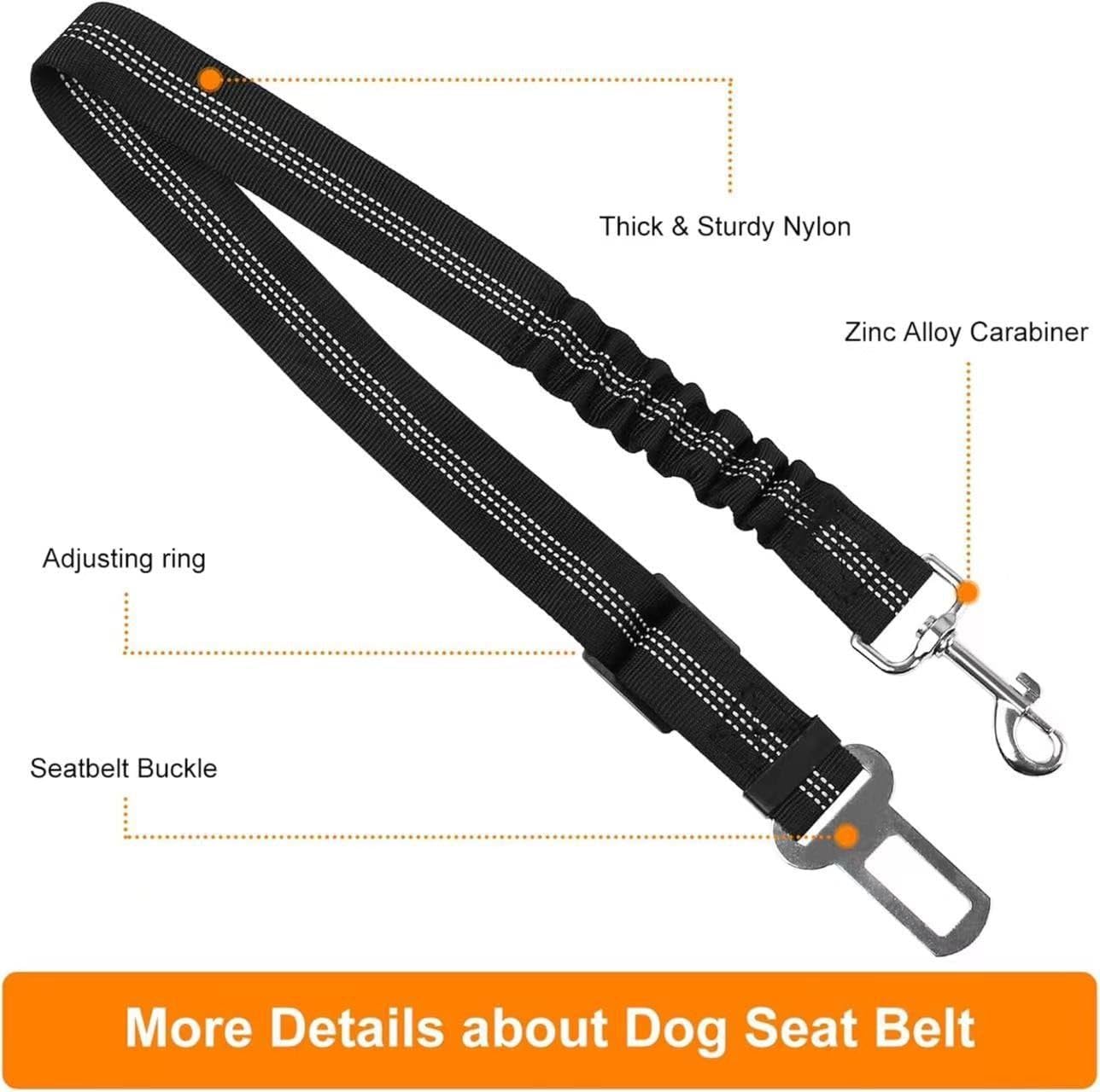 Petangel dog safety harness leash with elastic bungee tether
