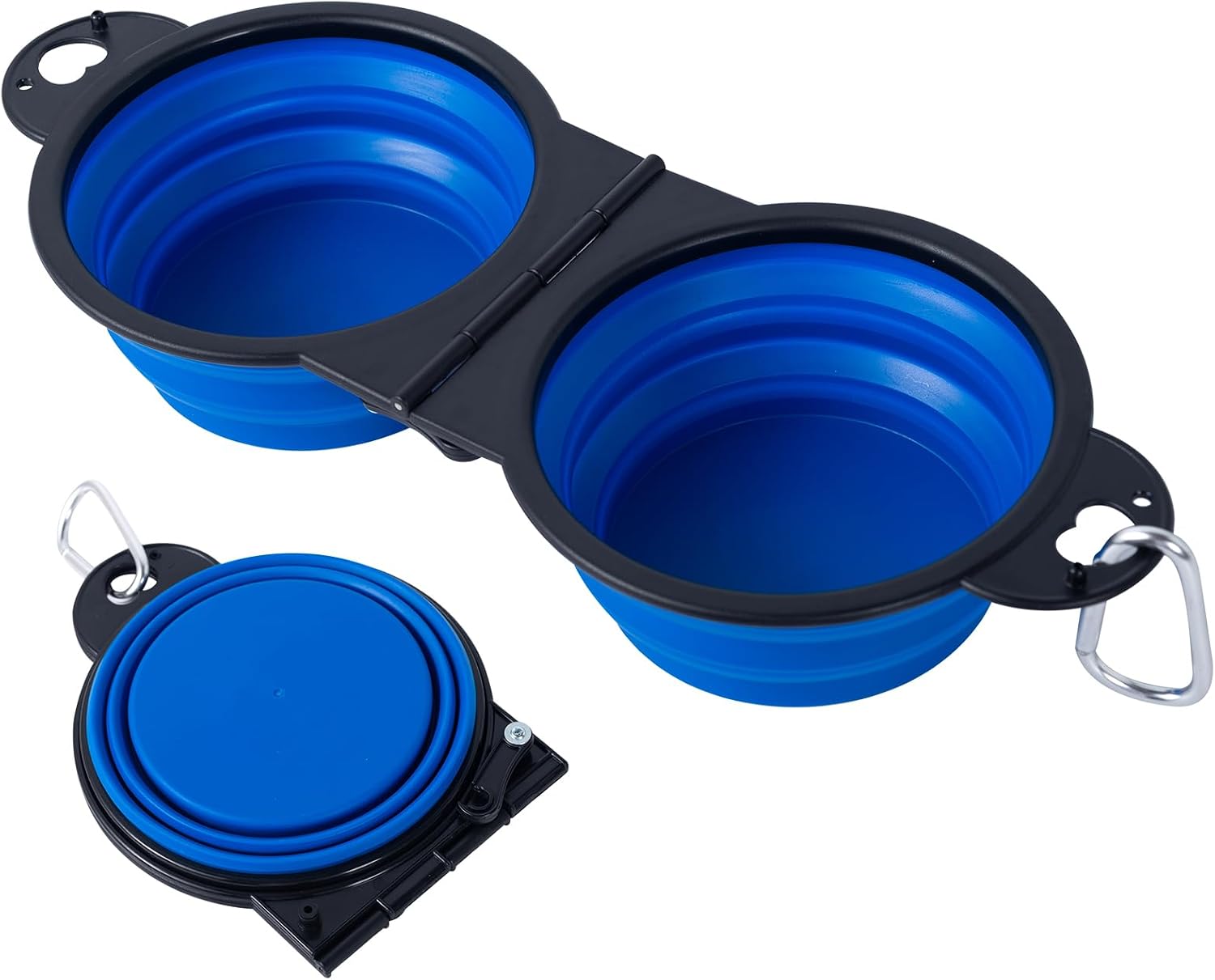 Close-up of the reinforced non-spill rim on the SLSON pet dish