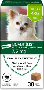 Advantus Dogs Fast Acting Oral Flea Treatment Soft Chewable 23 - 110 lbs. | 7 ct. - Image 11