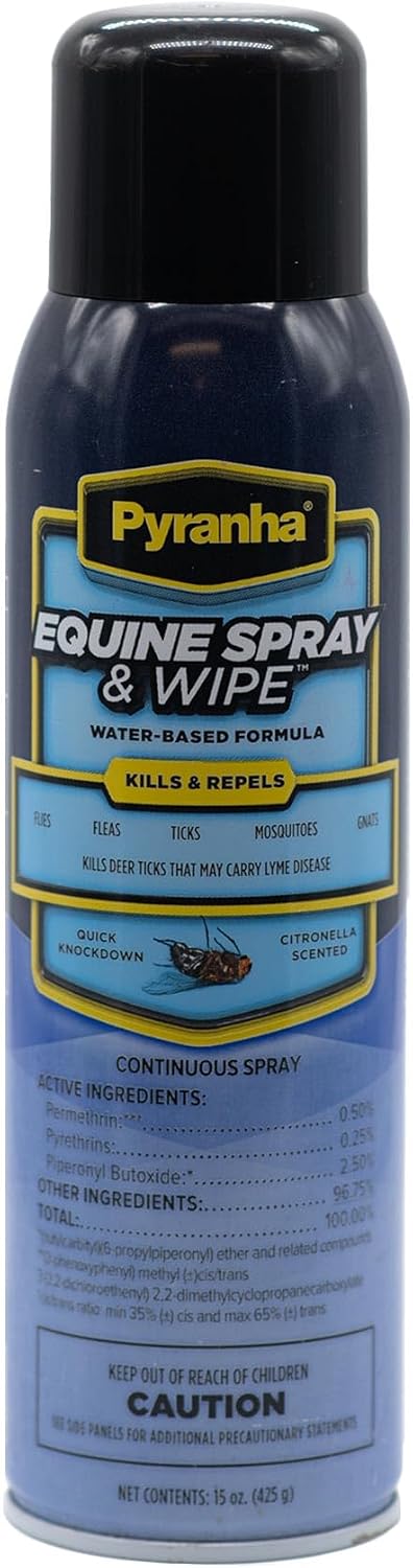 Pyranha spray and wipe gallon bottle full perspective