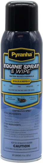 Pyranha spray and wipe gallon bottle full perspective