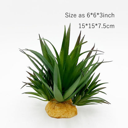 Smoothedo-Pets artificial succulent weighted base view
