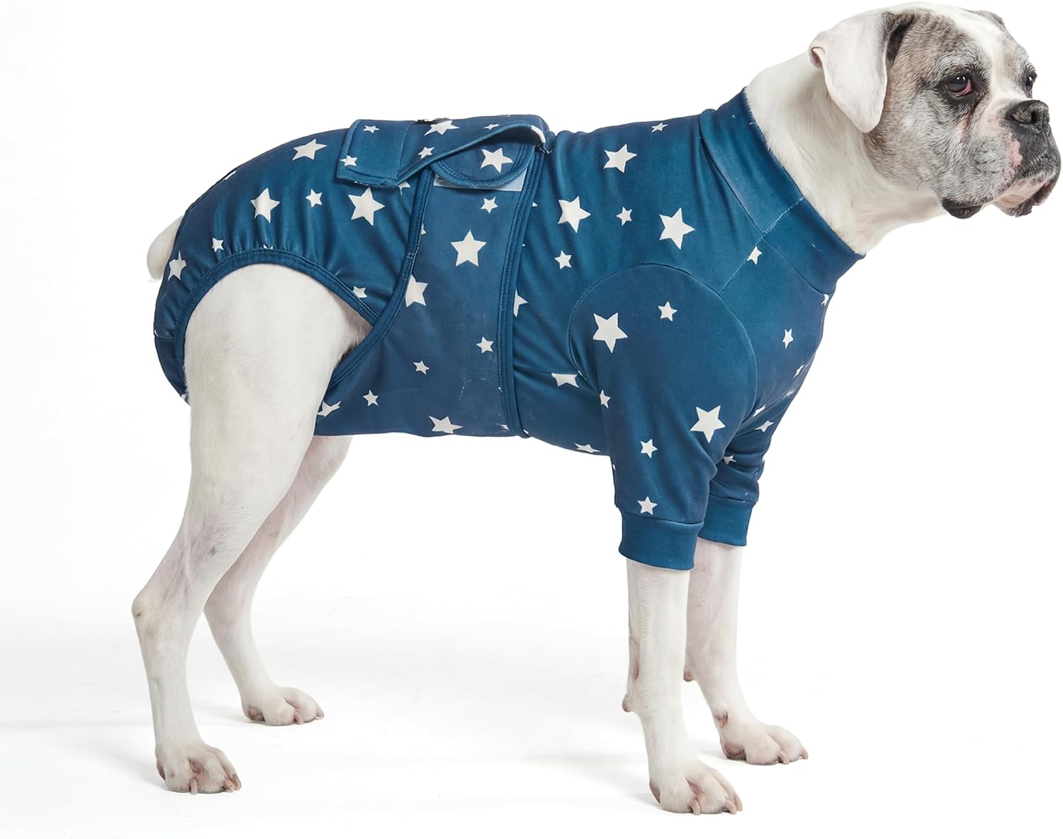 Spark Paws Dog Surgery Recovery Suit - Dog Recovery Suit After Surgery, Anti-Lick Dog Onesie, Abdominal Wound Protector, Soft Cone Alternative for Spay Neuter Male Female Pet Recovery - Dinosaurs, 3XL - Image 14