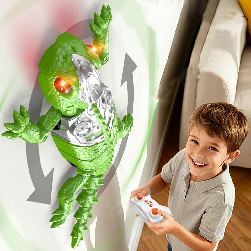 Ttpen RC Wall Crawler Gecko robot toy front view