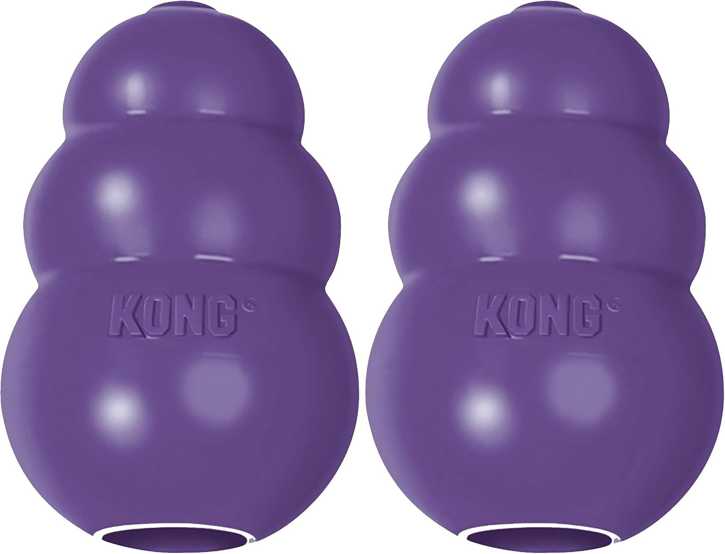 KONG Senior - Dog Toy with Gentle, Natural Rubber - Durable Dog Toy for Older Dogs - Use Treats with Stuffable Chew Toy - Treat Toy for Chewing & Fetching - for Large Dogs - Image 9